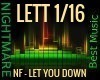 NF - LET YOU DOWN