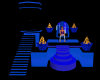 Blue Royal Throne