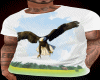White m eagle t-shirt