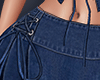Denim Skirt Ties e