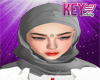 K* Grey Hijab