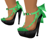 Green Shimmer Shoes