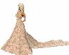 Wedding Dress Pink Gold