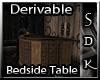 #SDK# Der Bedside Table
