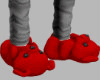 Red Bear Slippers
