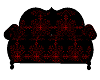 P62 Black and Red Couch