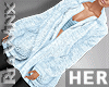 Ice Blue Fur Coat HER