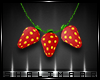   Strawberry necklace