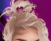 Blonde +Magenta Flower