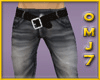 Omj7: Jeans Black