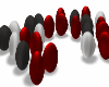 Red Black Gray Balloons