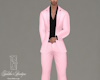 Modern Men's Suit Pink