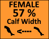 Calf Scaler 57% Female
