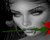 Rose In Mouth - Red