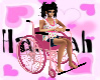 Pink Wheelchair