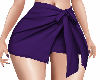 *S* Purple Ribbon Skirt