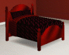 red/black bed