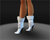 white plaid boots