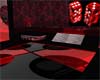 Red and Black Dice Room