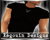 [R] Muscle Shirt Black
