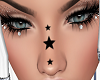 Nose black stars