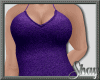 Simone Purple Mini Dress