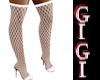 GM Fishnet/shoe white
