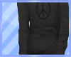 |H| Black Peace Hoodie