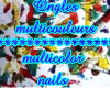 Ongles multicouleur
