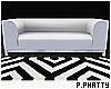 ღ White Mod Couch