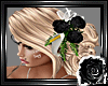 ANNE Blonde/Black Rose