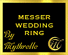 MESSER WEDDING RING