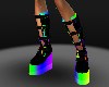 * Rainbow Rave Boot
