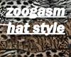 Zoogasm hat style