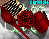 3D| Red+ Rose Pumps