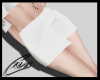Short Skirt White