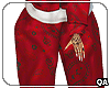 F. Red Sweat Pants