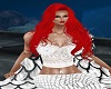Ariel Mermaid Top White