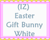 Bunny White Gift Basket