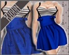 K| Retro Dress Blue