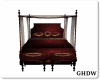 GHDW Royal Red/Gld Bed