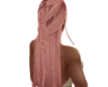 pink french pleat hair