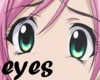 [ba] Green anime eyes