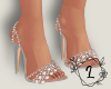 L. Louise heels silver