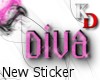 [KD] Diva Sticker