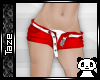 -T- Unbuckled Shorts Red