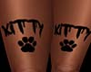 Kitty Thighs Tattoo