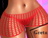 ★Red Mesh Short