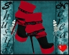 ".Holiday Boots.Red Rose