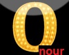 O Yellow Letter Lamp